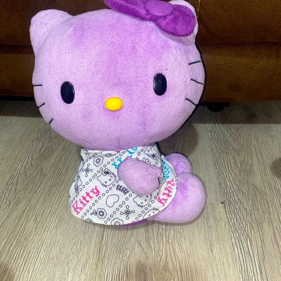 Hello Kitty stuffed animals Purple white multi colored and small Backpack lot - Picture 13 of 14